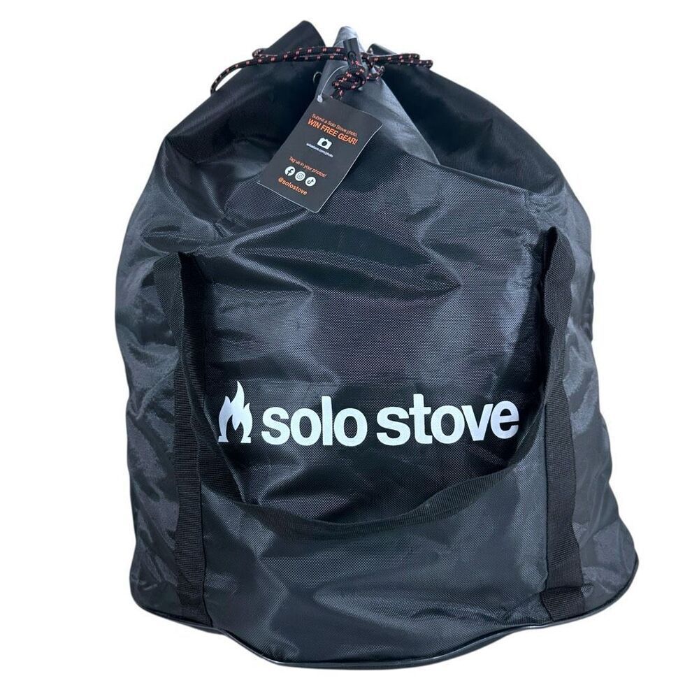 Solo Stove Bonfire Black Nylon Fire Pit Protection Tote Bag NWT
